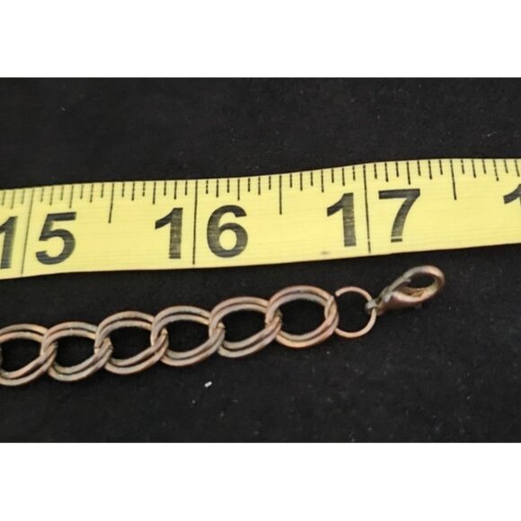 Bib Statement Necklace Gold Tone Turquoise Black Beige Beads Boho Retro 17" - Picture 4 of 4